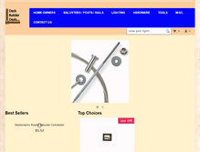 Tablet Screenshot of deckbuilderdeals.com